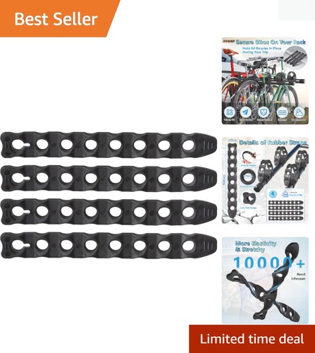 Bike rack straps - rack, pack