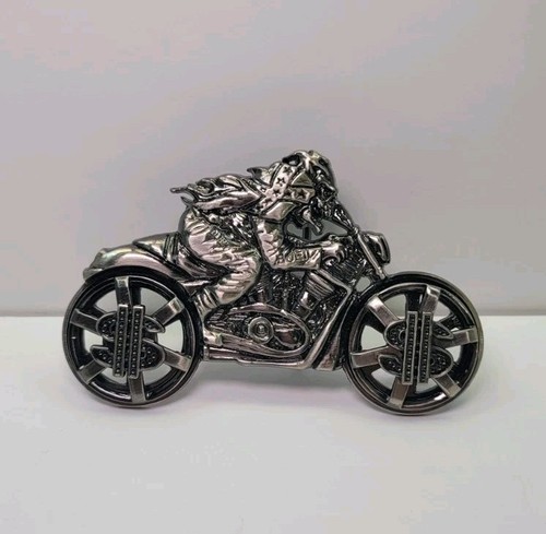 Rare motorcycle pewter belt - rare,